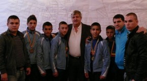 Boxerii medaliați la Campionatul național au fost felicitați de Primarul municipiului Călărași