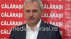 Liviu Dragnea (PSD) prezent la Călăraşi