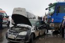 Accident rutier in zona Lehliu Gara